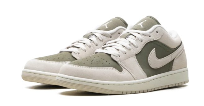 Air Jordan 1 Low SE 'Medium Olive / Sail' HV4089-201
