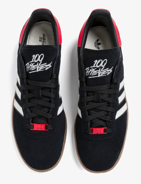 Adidas Originals x 100 Thieves 'Palos Hills' Black SS25