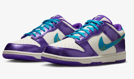 Nike Dunk Low PROTRO 'Draft Pack' Fierce Purple