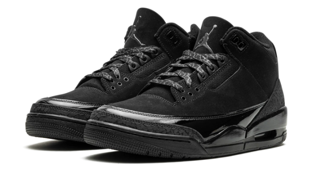 Air Jordan 3 Retro 'Black Cat' 2025 CT8532-001