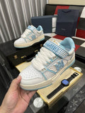 Amiri Bone Runner – White/Baby Blue