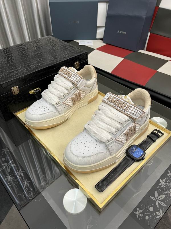 Amiri Skel-Low – White / Cream