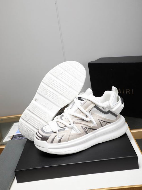 Amiri Jet Star Sneaker – White/Grey