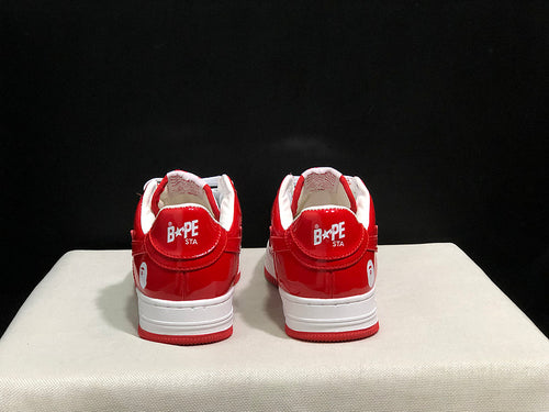 BAPE STA Low – Red / White
