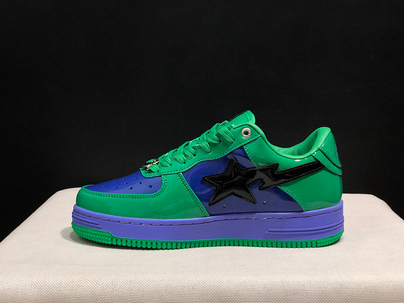 BAPE STA Low x Marvel – Green / Blue / Purple