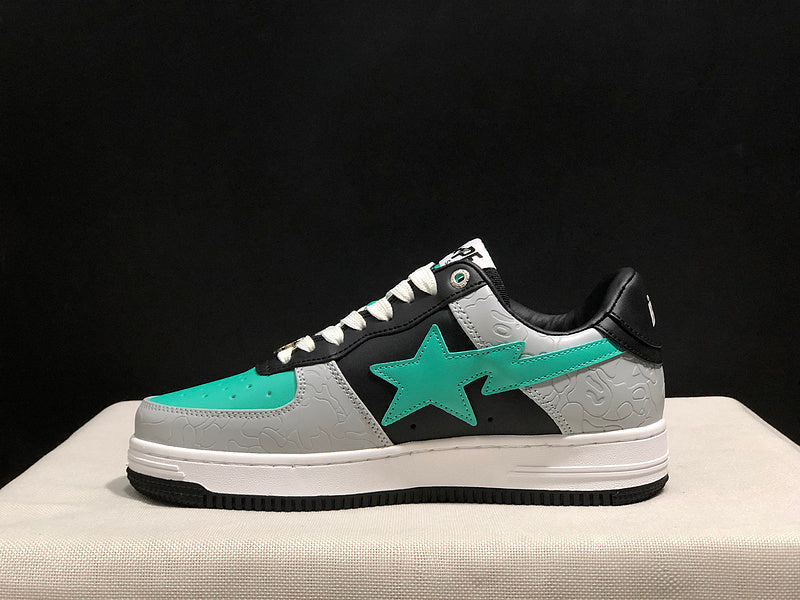 BAPE STA Low – Mint Green / Grey / Black