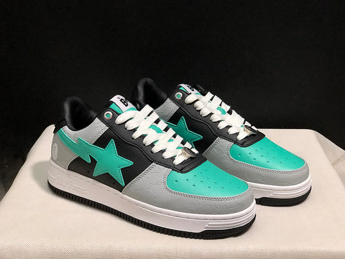 BAPE STA Low – Mint Green / Grey / Black