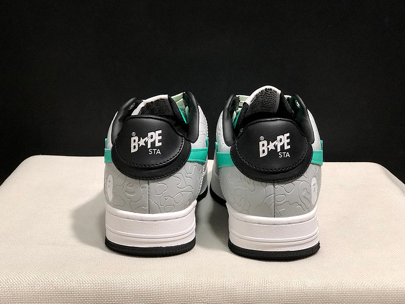 BAPE STA Low – Mint Green / Grey / Black