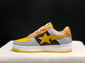 BAPE STA Low – Yellow / Grey / Dark Brown