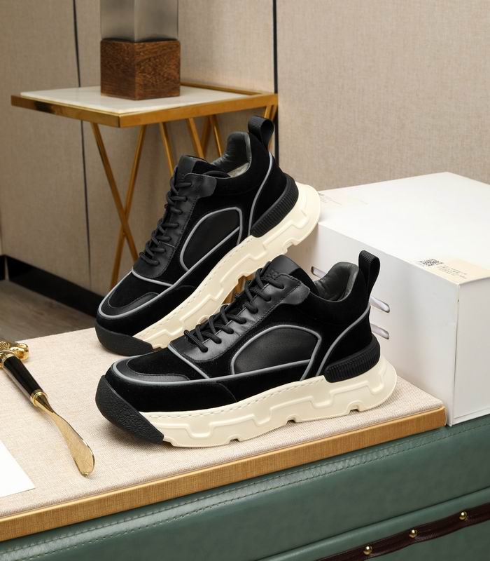 UGG High-Top Platform Sneaker – Black & Silver