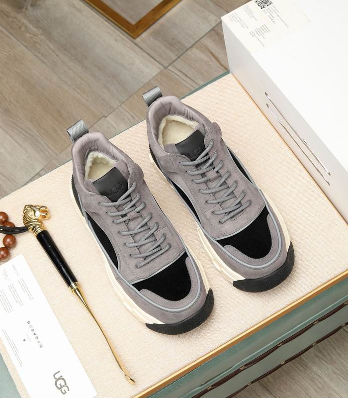 UGG High-Top Platform Sneaker – Grey & Black