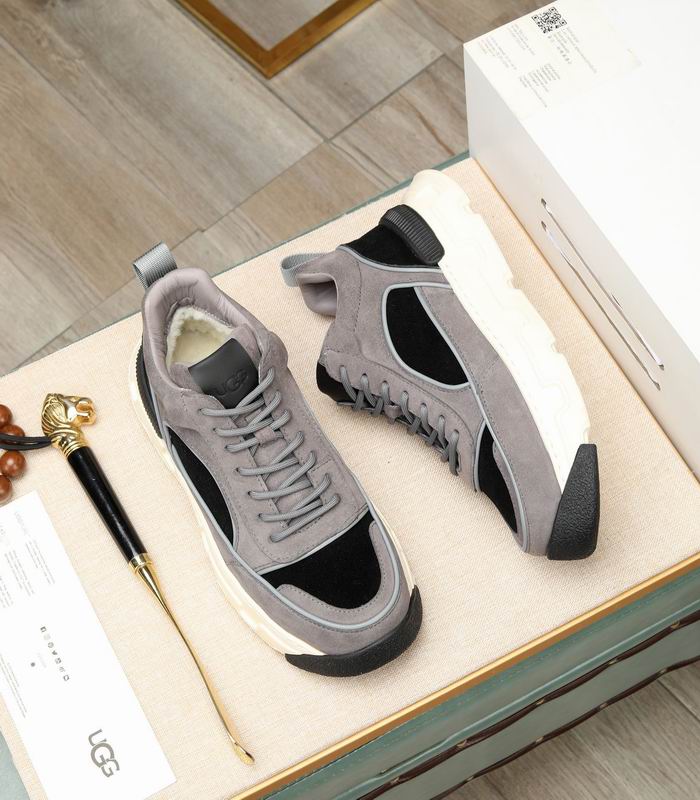 UGG High-Top Platform Sneaker – Grey & Black