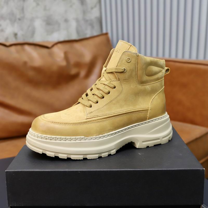 High-Top Platform Boot – Wheat / Sand