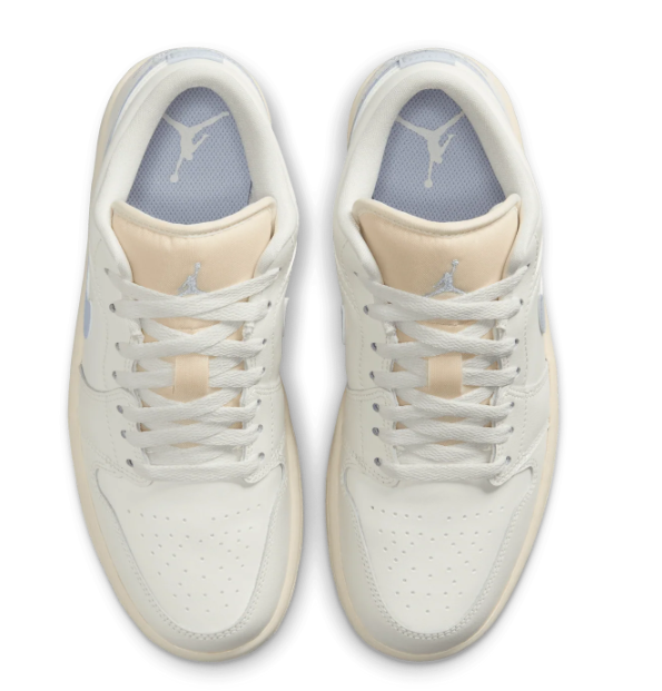 Women's Air Jordan 1 Low SE 'Ghost' Pearlized Quilt